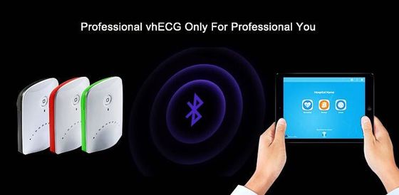 Bluetooth ECG sem fio faz à máquina registradores plásticos coloridos para o IOS